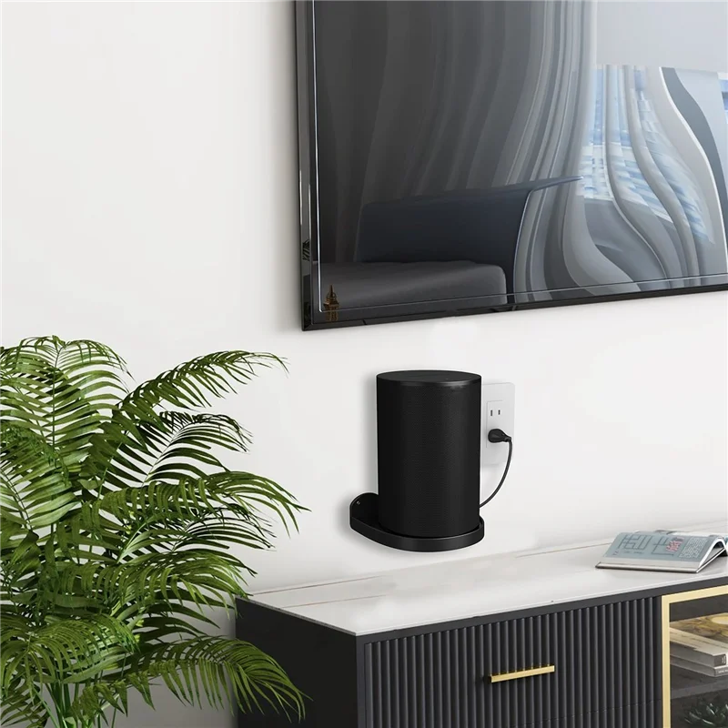 Soporte de Pared para Sonos Era 100 Soporte para Audio Soporte de Altavoz Inteligente Negro