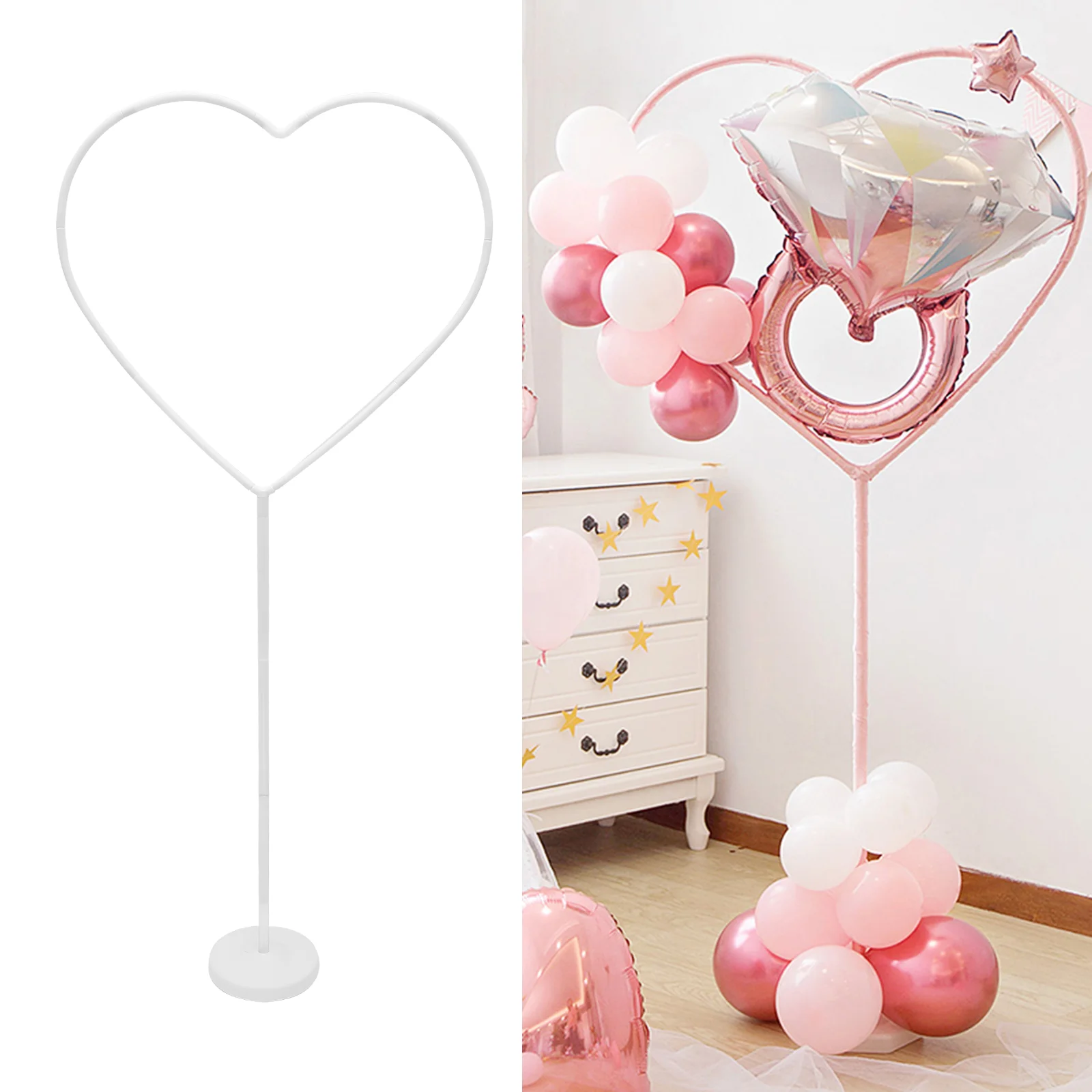 

Balloon Post Easy to Install Stand Column Air Stent Insulation Display Party Props Bracket Plastic