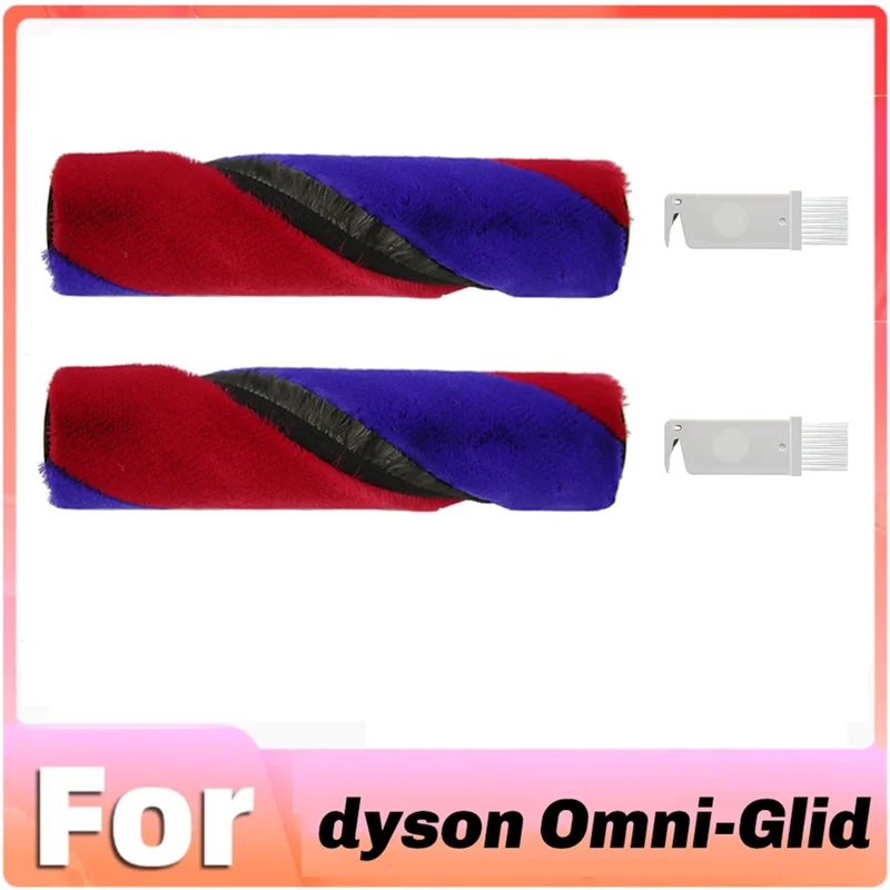A56T-For Dyson Omni-Glide Vacuum Cleaner Soft Roller Brush Vacuum Cleaner Replacement Rolling Brush Parts