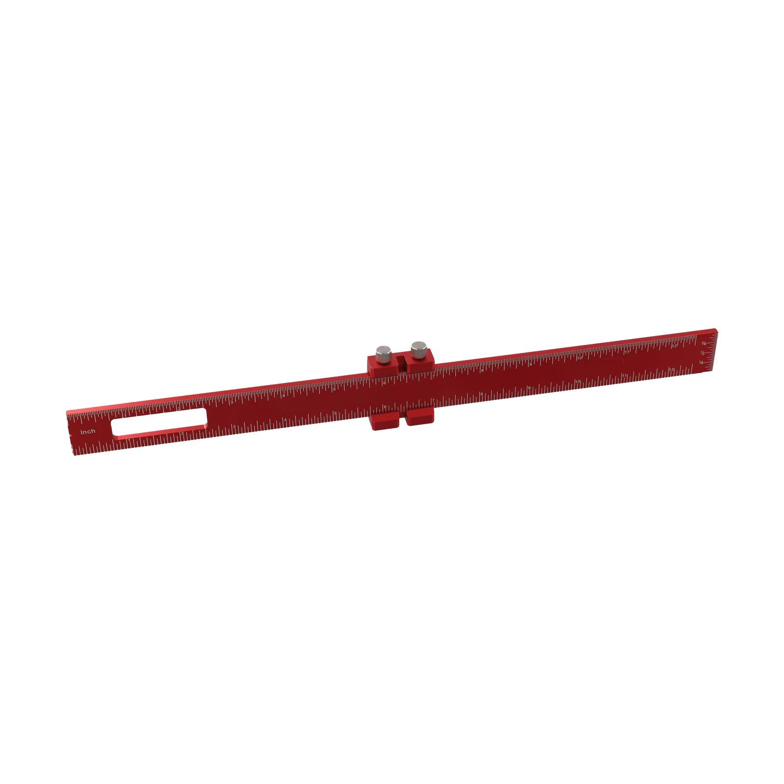 Aluminum Alloy Woodworking Ruler for T Type Scribing Tool for Precise Measurement and Marking in Carpentry Projects