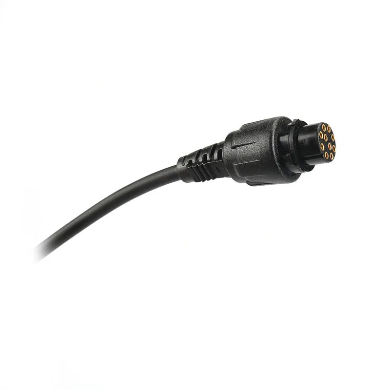 لتقوم بها بنفسك 10-Pin SM16A1 المتكلم الطيران موصل قطع الغيار كابل ل Hytera MD780/G MD782U RD982U MD782V RD982V MD680 RD980 ميكروفون