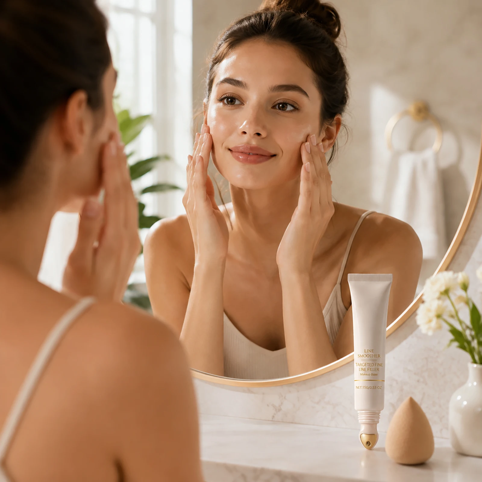 Moisturizing Face Primer Soothing Barrier Repair Sensitive Skin Long Lasting Glow Invisible Pores  Makeup Base Moisturizer