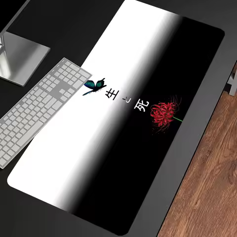Gaming Accessories Mouse Pad Red spider lily Mousepad Anime Cartoon Large Mouse Mat Mause Pad Keyboard Computer Gamer Desk Mat