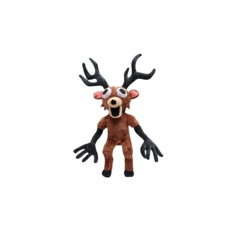 Jouet en peluche cerf rampant sur pied, nuits monstres dans la forêt, cadeau de noël pour garçon et fille, petit cadeau pour enfants