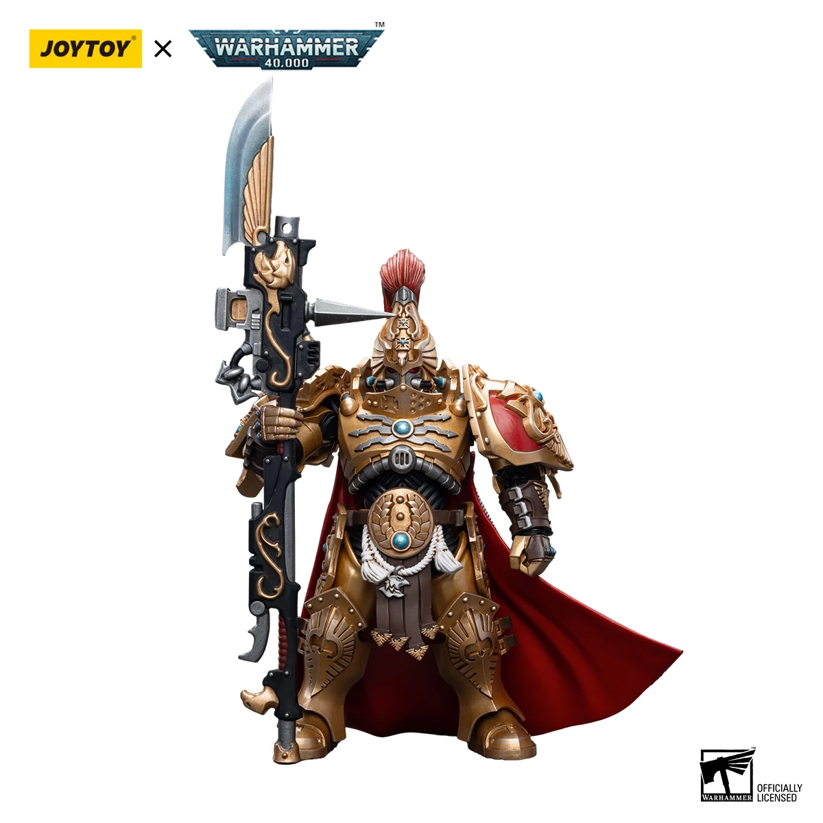 [IN-STOCK] JOYTOY Warhammer 40K 1/18 Action Figures Adeptus Custodes Custodian Guard Anime Collection Model Toy Free Shipping