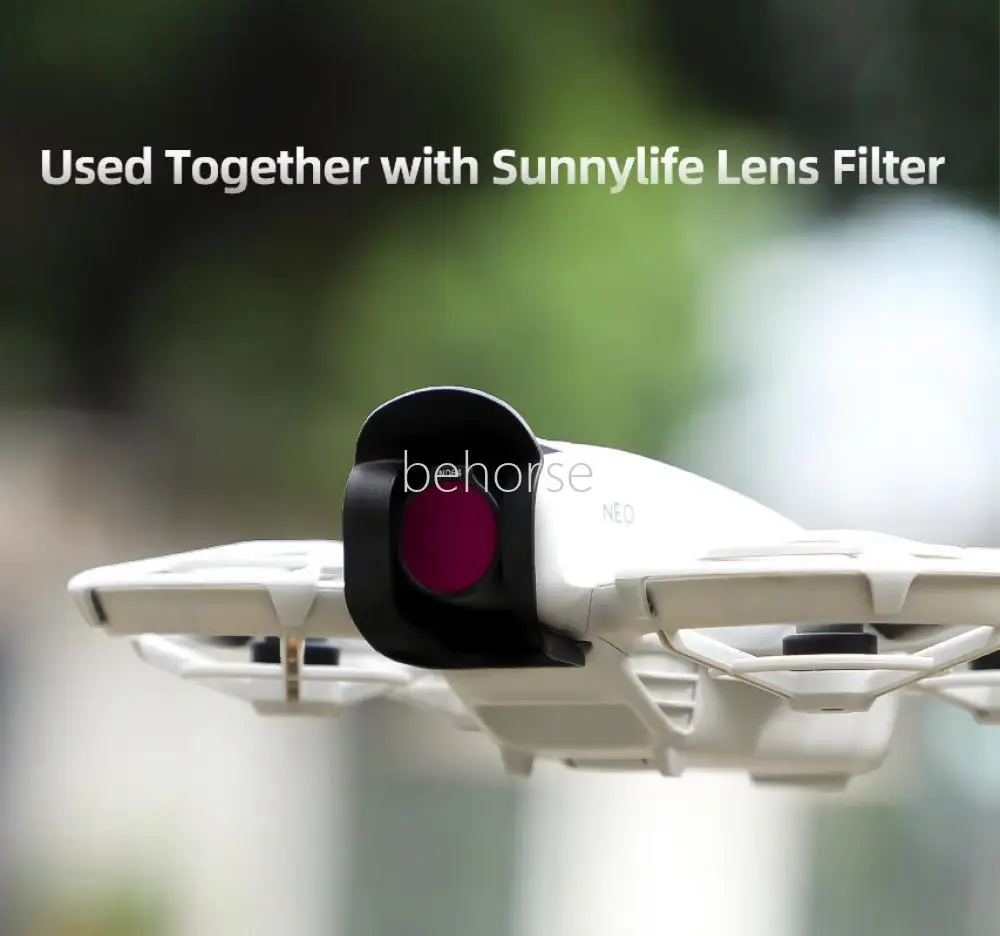 Для камеры DJI Neo, солнцезащитный козырек, антибликовый пыленепроницаемый защитный чехол, защитная крышка для объектива карданного подвеса, аксессуары для дрона DJI Neo