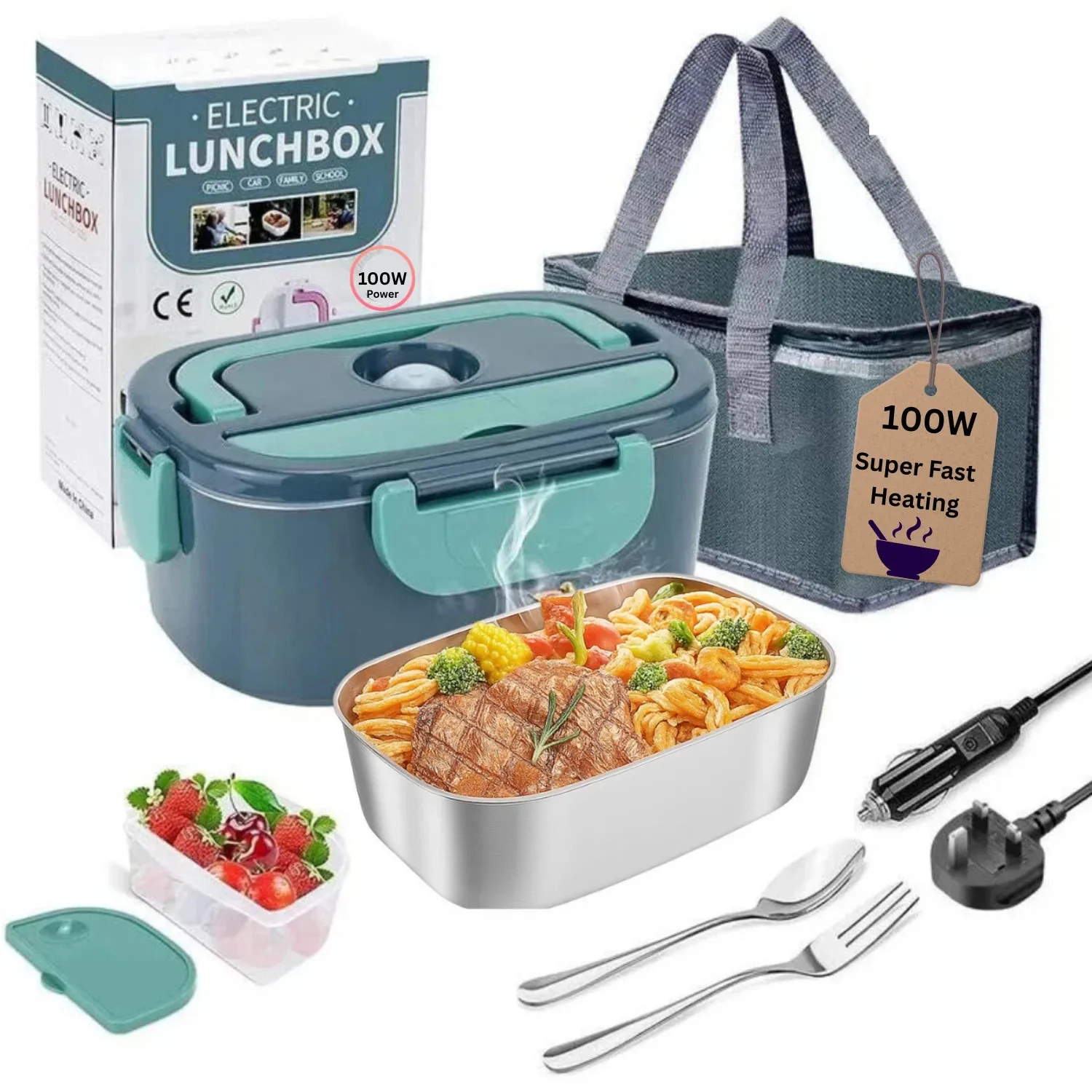 Food Heater Lunch Box - Cartoka