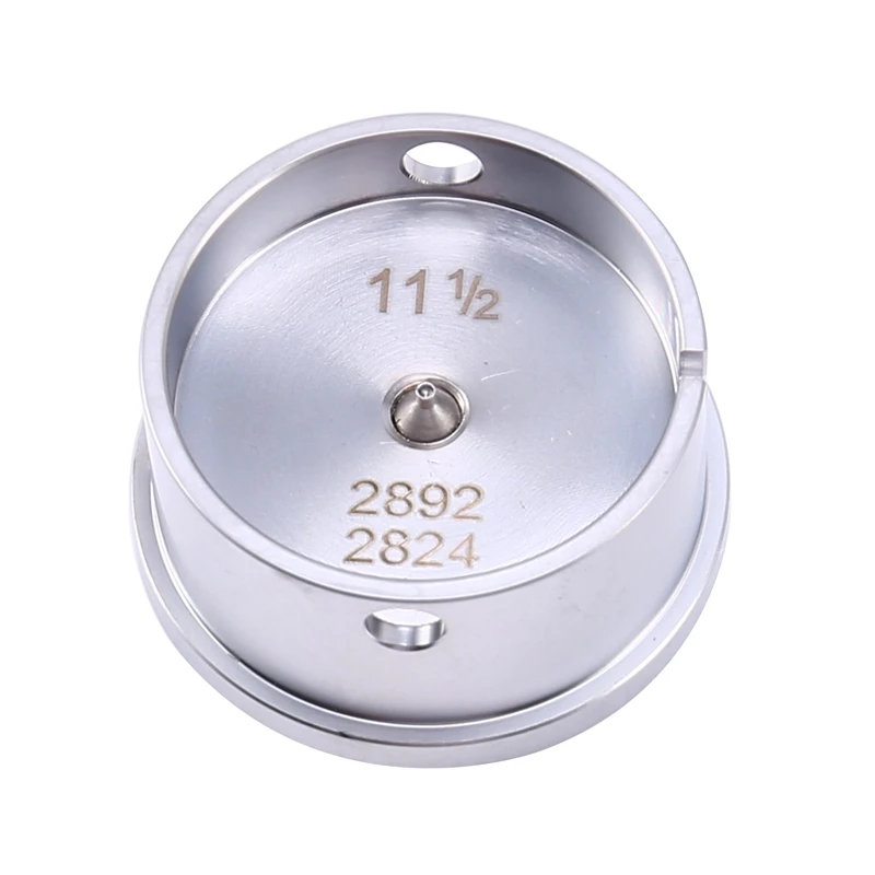 Stainless Steel Watch Movement Holder With Adjustable Hollow Center Screw