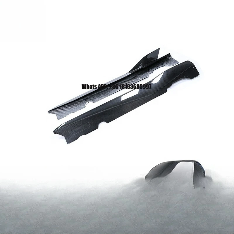Auto Styling AD Style Dry Carbon Side Skirts Panel for Chevrolet
