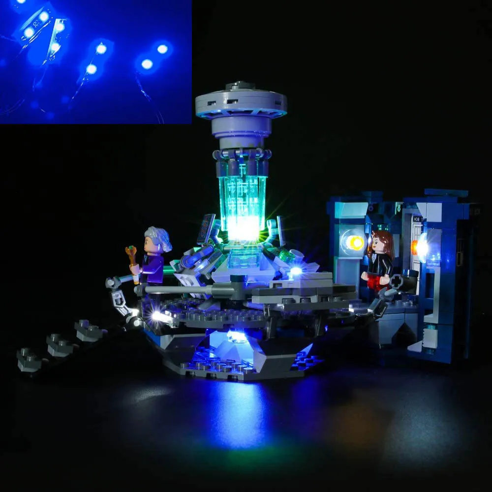 USB Light Set For Lego 21304 Ideas Doctor Who Building Blocks Model  (NOT Included The Model)