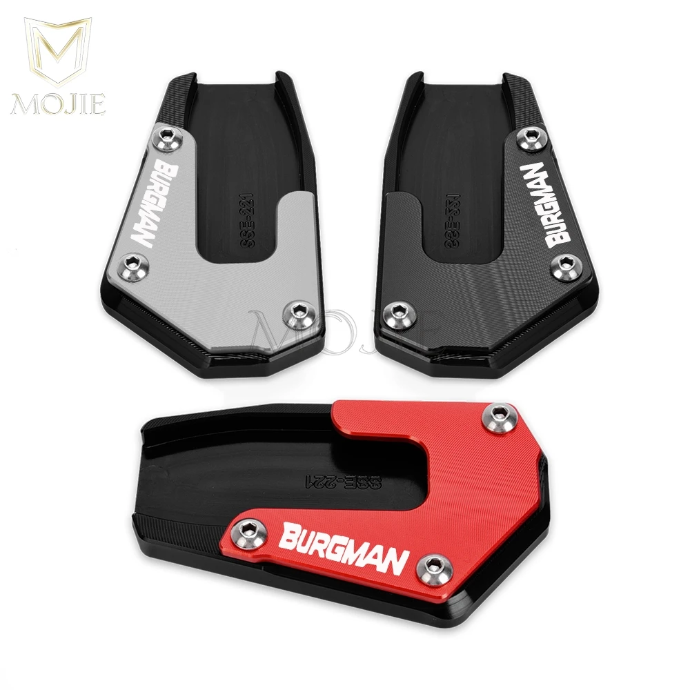 For SUZUKI Burgman650 AN650 Burgman 650 executive 2013-2023 Motorcycle Scooter Side Stand Enlarger Plate Kickstand Extension