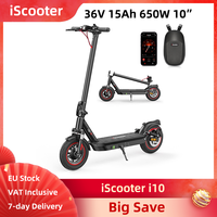 iScooter i10 Electric Scooter Foldable 650W 36V 15Ah 10\