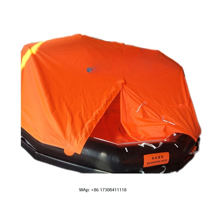 

6 10 12 15 16 20 30 people Waterproof Neoprene Inflatable Floating Island Lake River marine rescue liferaft Life Raft