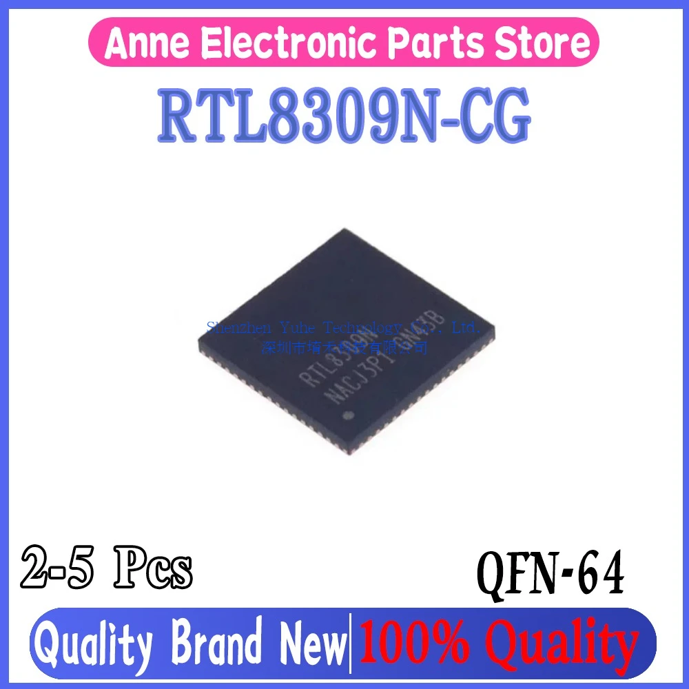 (2-5piece)100% New RTL8309N RTL8309N-CG QFN-64