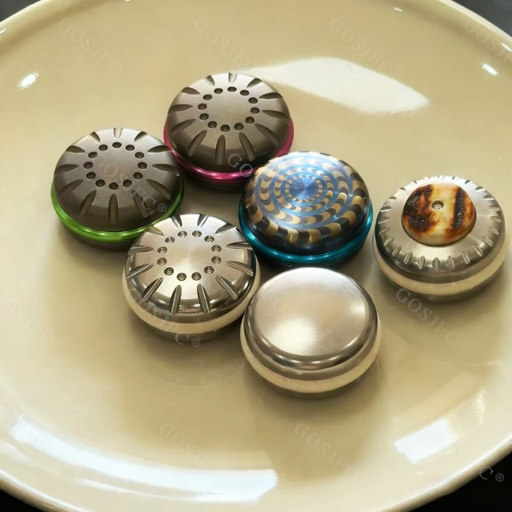 YOUBING EDC & SAO EDC Dorayaki التيتانيوم اللمس عملة ألعاب متململة للبالغين اسئلة تململ سبينر القلق الإغاثة الأدوات #2