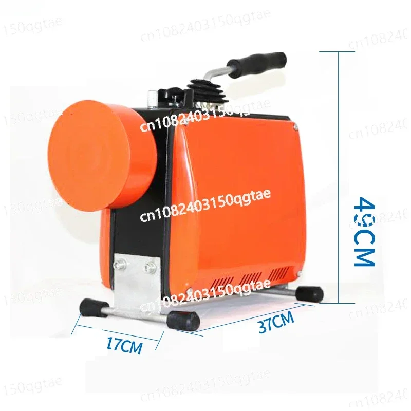 High Quality GQ-150 Electric Pipe Dredge Machine Professional Household Sewer Tool Automatic Toilet Floor Drain Dredge