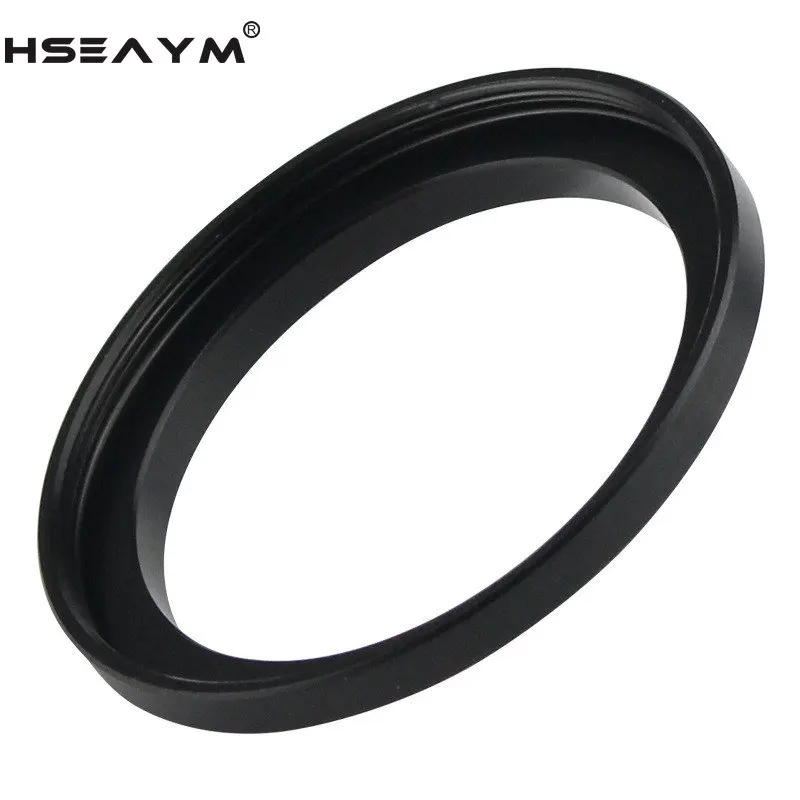 HSEAYM Cincin Adaptor Fotografi Teleskop Aluminium Logam T2 Benang Eksternal Ke Ulir Internal M48X0.75mm