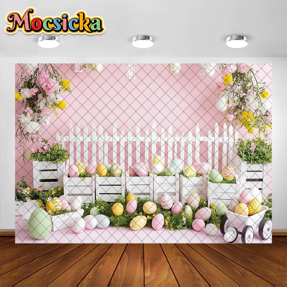 Mocsicka التصوير خلفية الربيع بيضة عيد الفصح ورود للزينة خلفية عيد ميلاد الطفل دش صورة فوتوبوث الدعامة