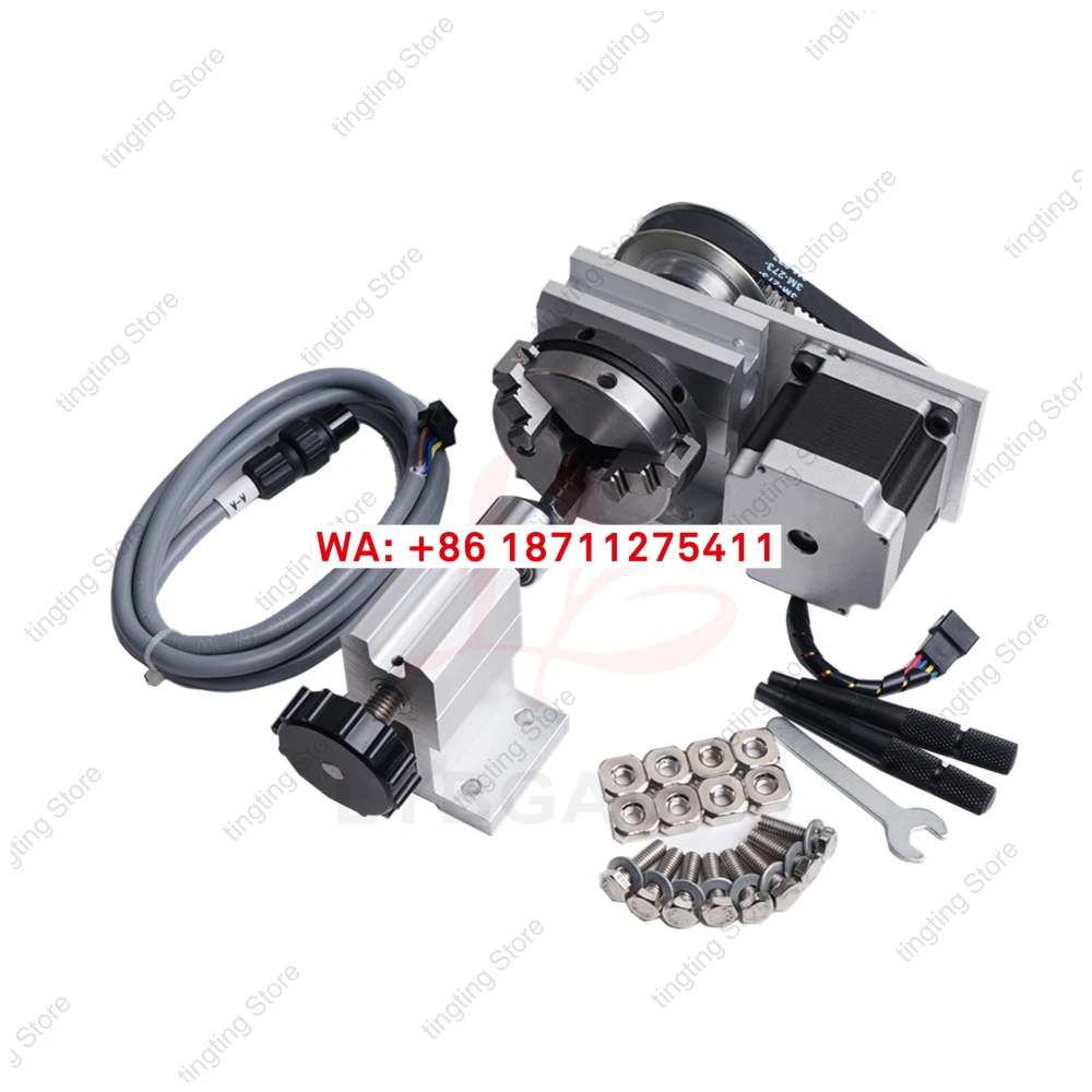 آلة الحفر والطحن الصغيرة باستخدام الحاسب الآلي USB LYBGACNC XLNT-21D لـ 3 محاور 4 محاور #4