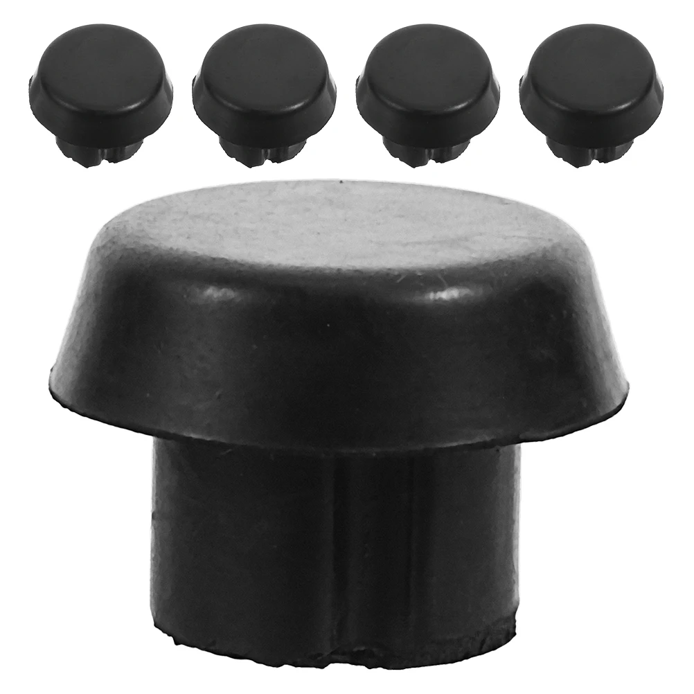 

5 Pcs American Style Billiard Tail End Cap Set for Pool Table Accessories Cue Stick Tip Protector Professional