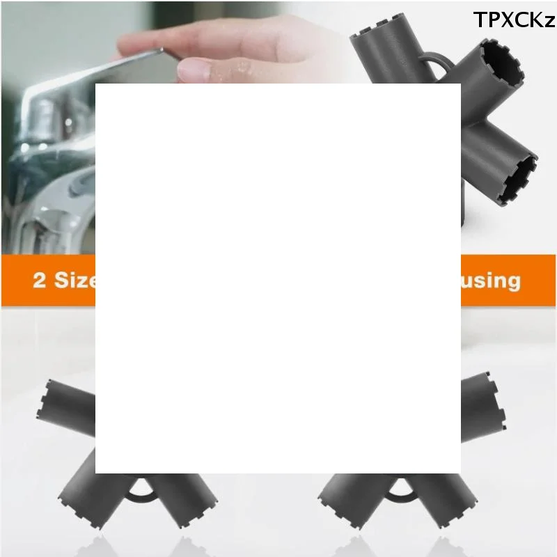 

1Pcs Faucet Aerator Key 10 In 1 ABS Faucet Aerator Removal Tool For Threaded Aerator/Aerator With Housing Cut Edge&Round