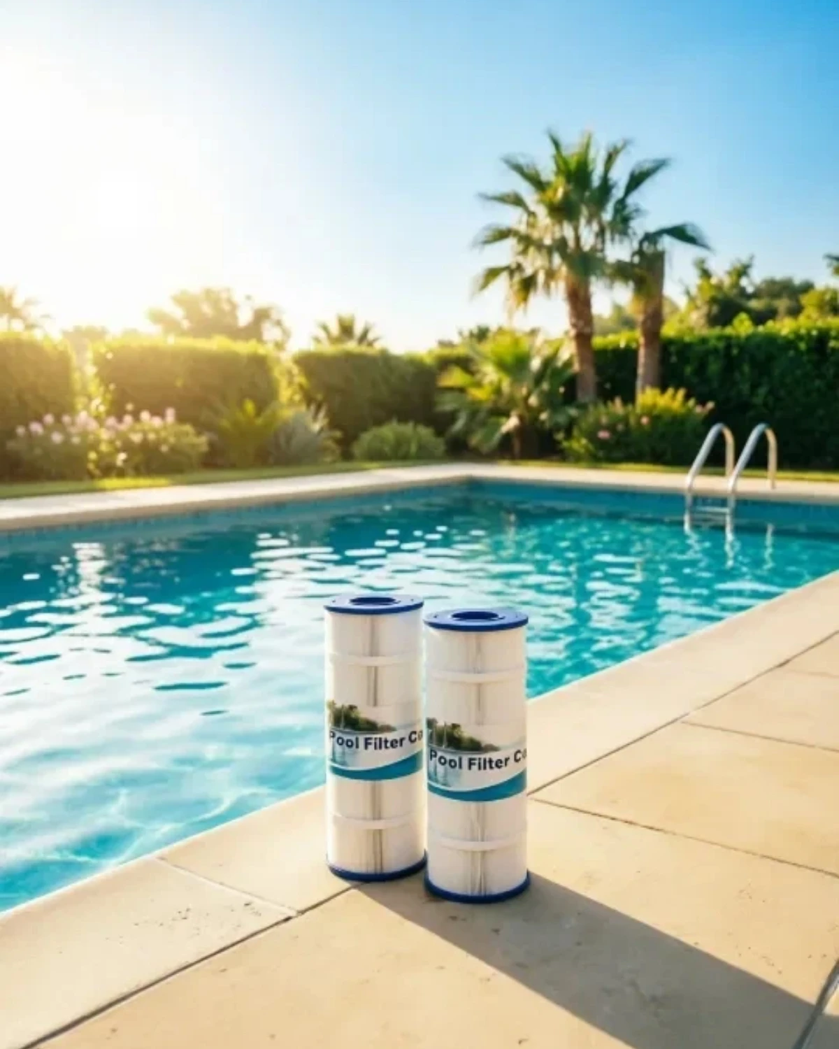 

120 Sq.Ft Pool Replacement Filter Cartridge 2 Pack Fit Filbur FC-1293,Clearwater II 125,Waterway Pro Clean PCCF-125