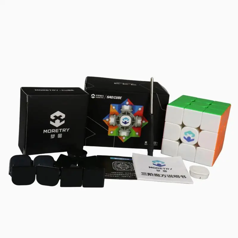 [JudyCube] Moretry & SaoCube Tianma X3 Maglev Ball Core 3X3 Cubo magnetico Puzzle professionale Giocattoli ZCube 3x3 Regalo per bambini