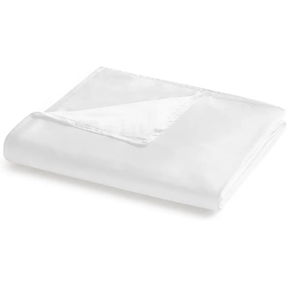 

Эксклюзивный охлаждающий чехол для одеяла или утяжеленные одеяла с 16 шнурками (белый, 88"x104")