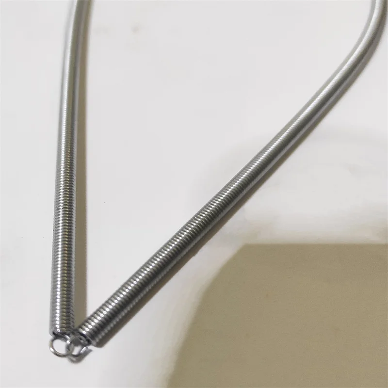 100PCS Bag Making Machine Spring With Hook Wire 0.5mm OD 3MM  Hot Sealing Cutting  Galvanized Sealing Tension Spring