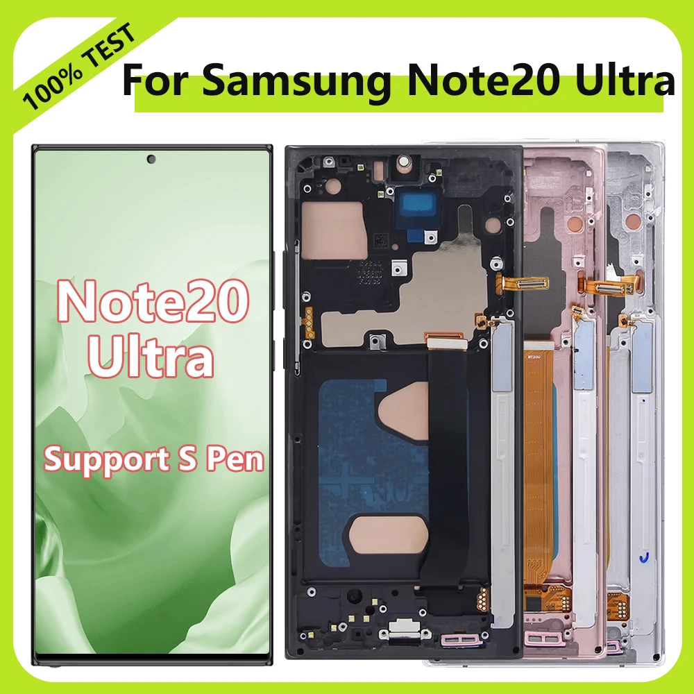 

Note20 Ultra 5G N986B TFT LCD Display Screen For Samsung Galaxy Note20 Ultra 4G N985F LCD Display with Touch Screen Digitizer