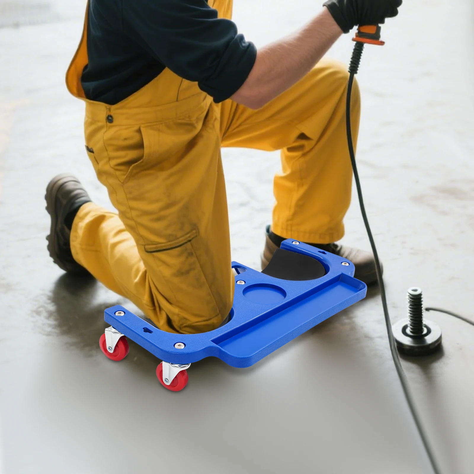 

[Наколенник на колесиках] 4-колесная доска для коленей — PP — профессиональный ремонт автомобилей — удобный, прочный