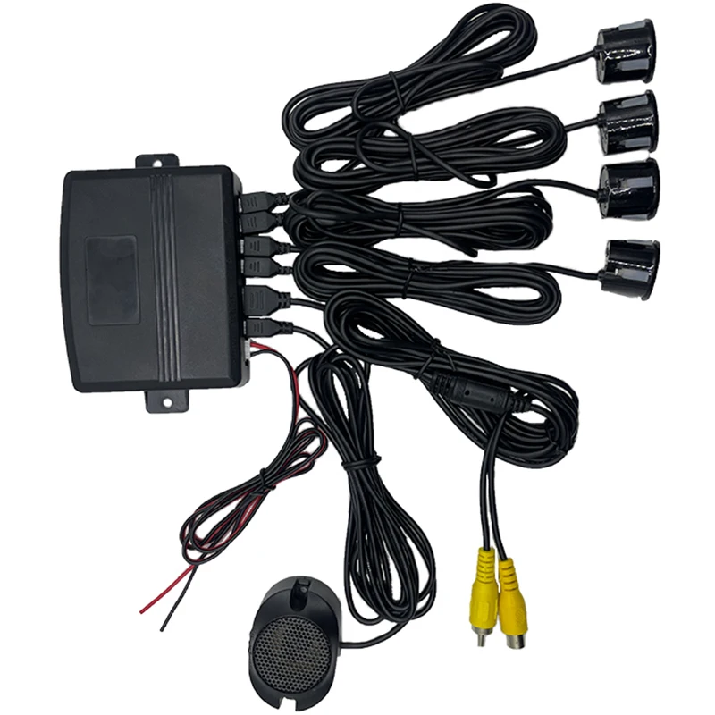 AHD/ CVBS Video Parking Sensor Reverse Backup Radar Assistance Detector for Monitor Camera System 22mm Sensor