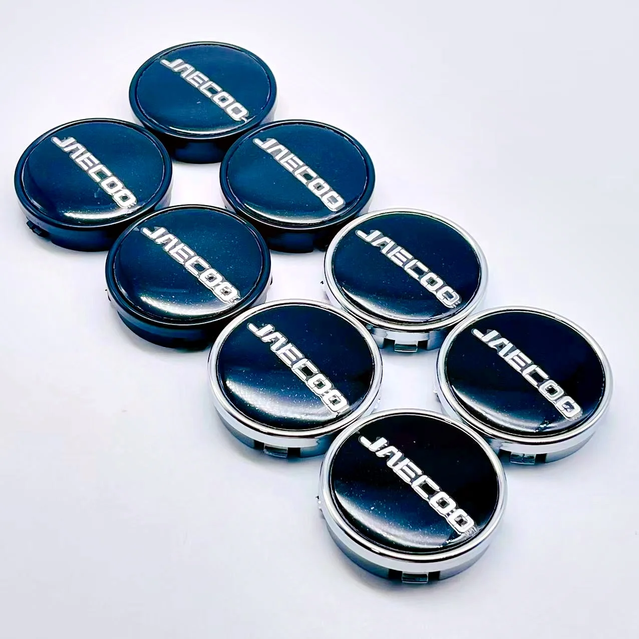 

4pcs/lot 64mm JAECOO Car Wheel Center Caps Hubcap Cover hub center cap JAECOO Rim Cover Badge sticker Decals Styling accessories