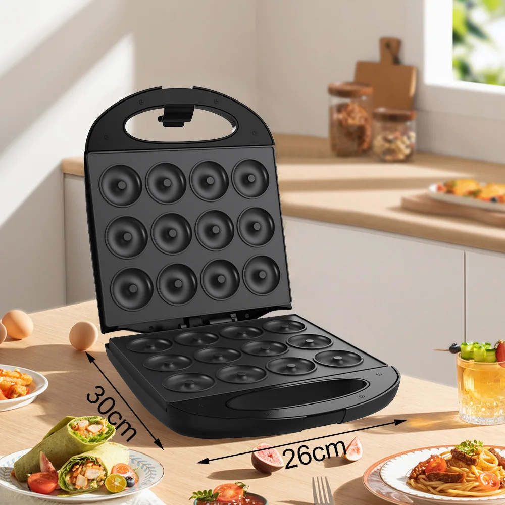 Multi-machine electric cake pan breakfast machine, donut cake machine