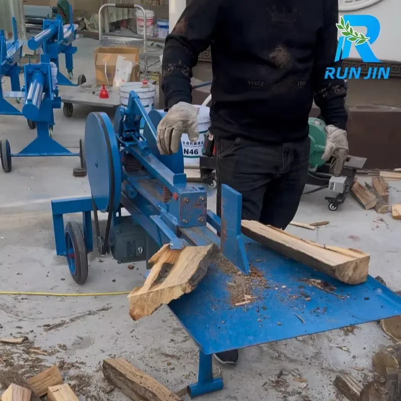 High Work Efficiency Large 20ton Firewood Processor Convenient Winter Operation Tools Steel Material