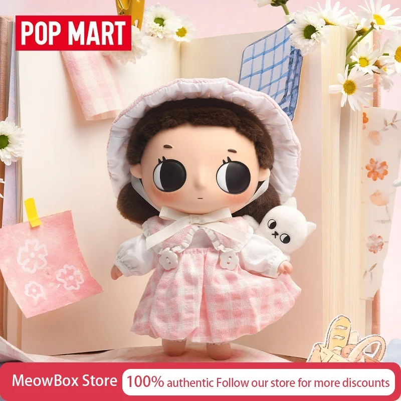 

Authentic POP MART Nyota New Where Moments Meet Series Vinyl Plush Doll Blind Box Desktop Ornament Collectible Bag Pendant Gift