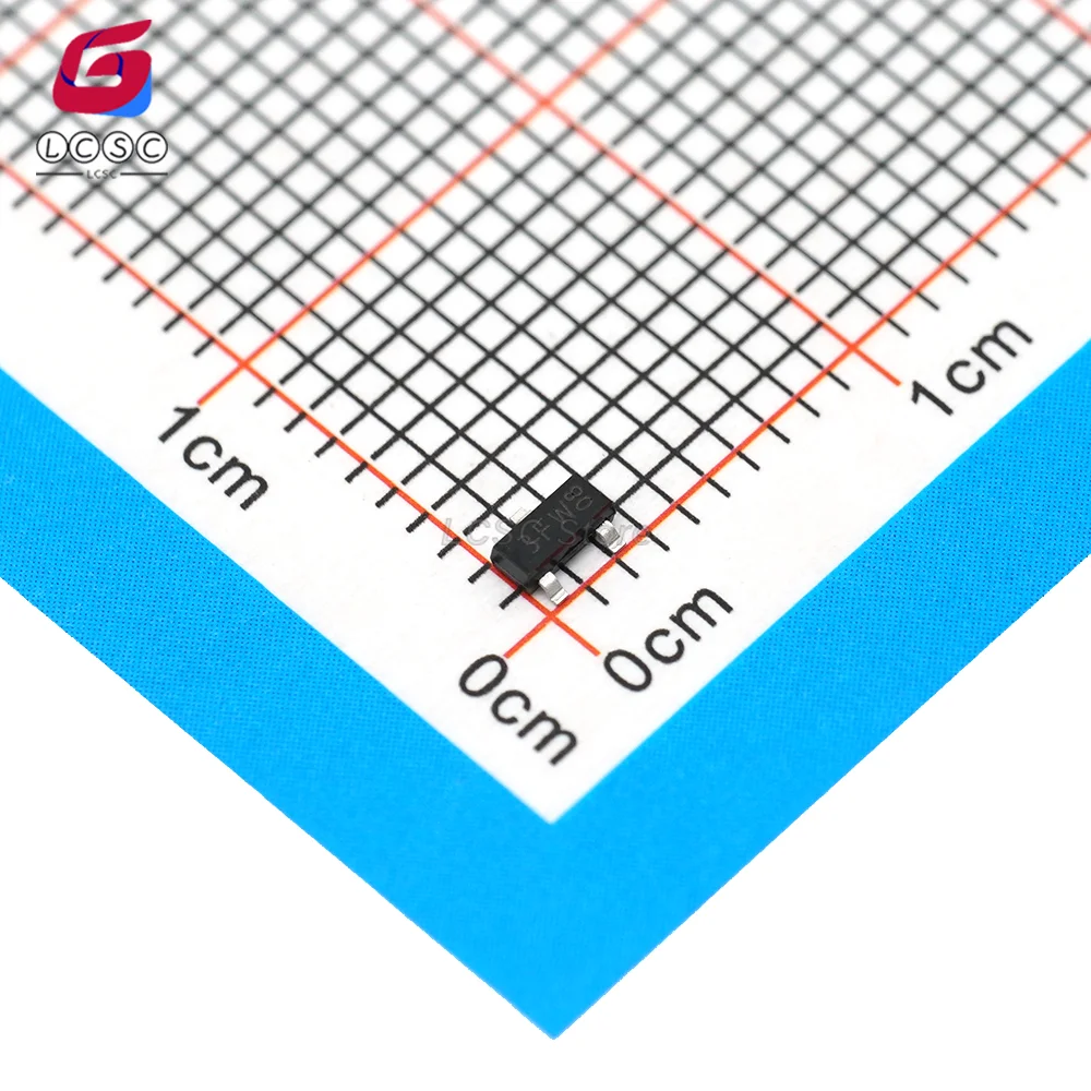 20-100 шт./лот, оригинальные BC857B, 215 SOT-23-45 В-100 мА PNP-транзисторы, биполярный соединительный транзистор, триод BJT, код маркировки 3FW