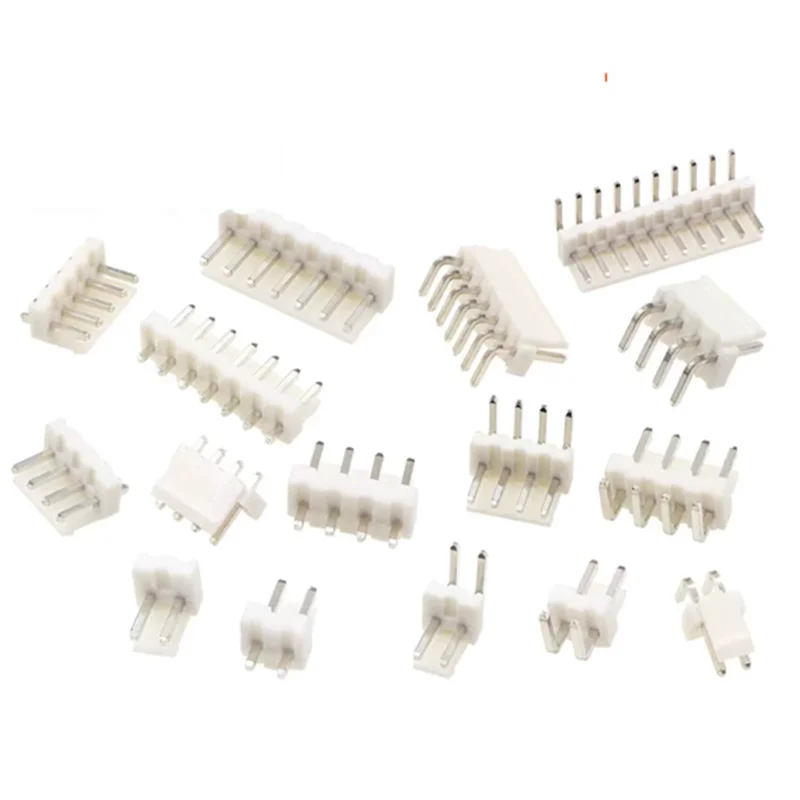 50Pcs VH3.96mm Pitch Straight Needle Socket Curved Needle Socket 2P 3P 4P 5P 6P 7P 8P 9P 10Pin Socket Connector