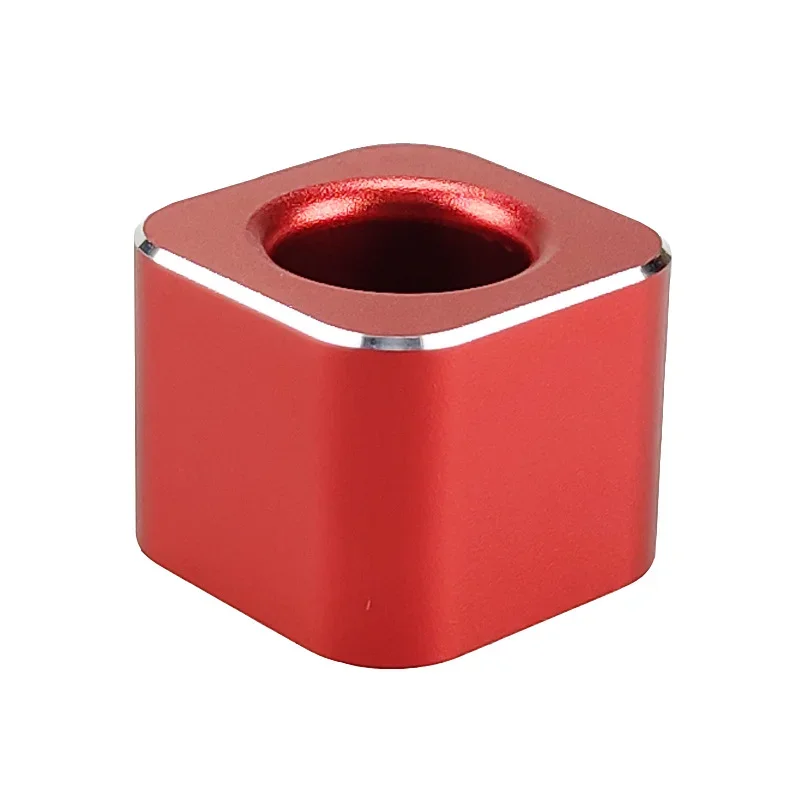 1 pc Single Pen Stand Creative Aluminium Alloy Mini Desktop Pencil Holder Base for Office School