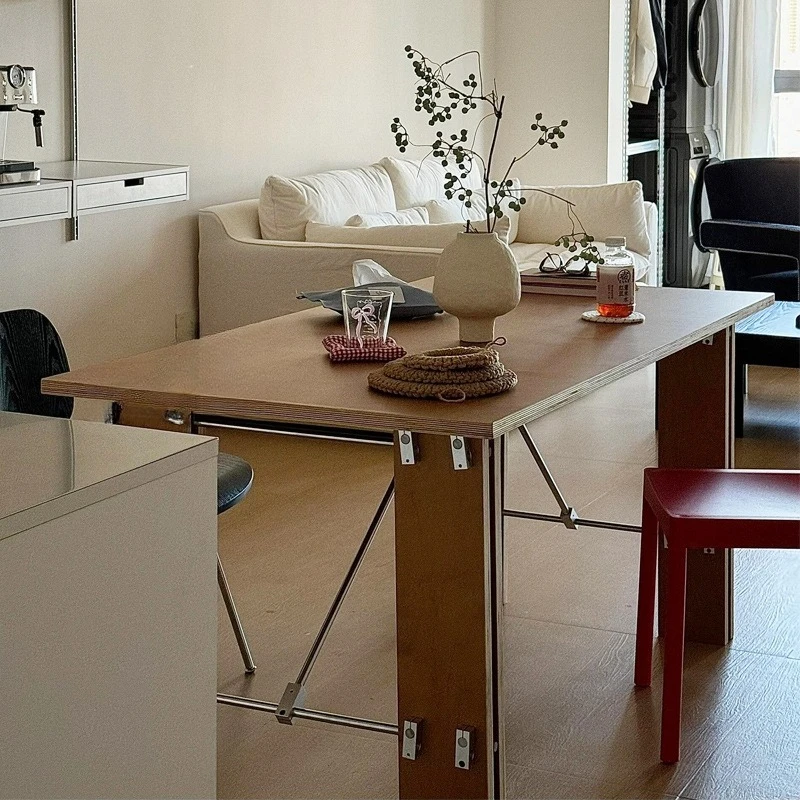 

Stainless steel ocean plate desk desk tea table computer table worktable rectangular table