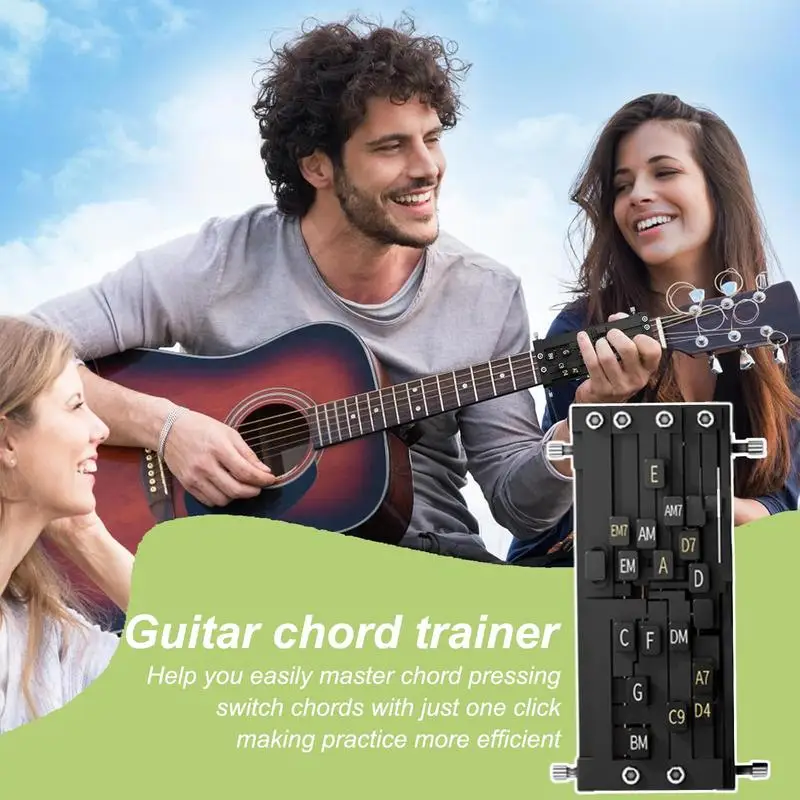 Guitar Chord Presser Beginners Guitar Accessories Compact Guitar Trainer And Chord Presser For Guitar Enthusiasts Beginners