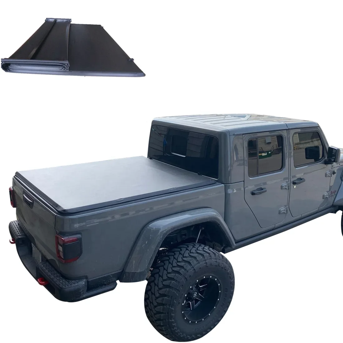 

KSCAUTO Soft Tri Fold Truck Bed Tonneau Cover For Jeep Gladiator JT 5'