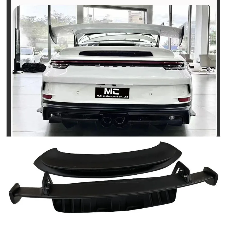 For the Porsche 911/992 GT3 Models with Resin Tail Fins and Fixed Wing Rear Spoiler Between 2019 and IN