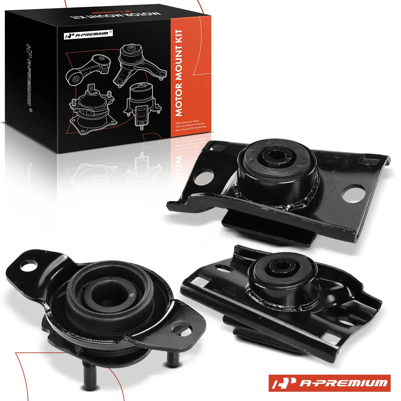 A-Premium 3pcs Engine Motor & Transmission Mount for Infiniti QX80 2014-2015 QX56 2011-2013