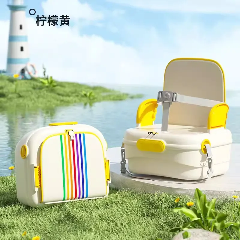 [Exclusive for good things experience] Baby dining chair mommy bag multi-functional baby and child eating out chair portable