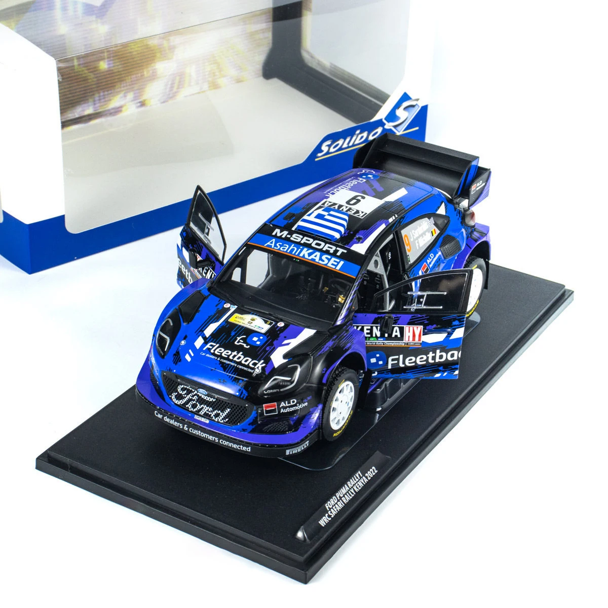 Modelo de Carro de Corrida Renault PUMA RALLY 1 em Escala 1:18, Brinquedo Clássico de Nostalgia, Presente para Adultos, Souvenir para Exibição Estática