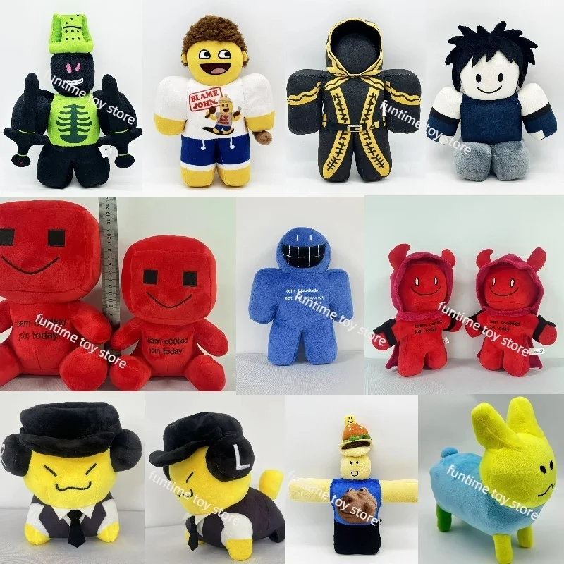 

Anime Forsaken Chance Plush Forgotten Suit Men Plush Rabbit Red Demon Plush Collection Modle Doll Toy For Kid Birthday Gifts