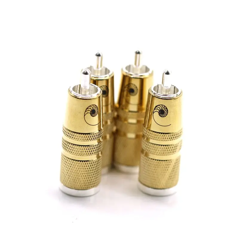American Cardas Cardas, gold-plated lotus plug Fever audio HiFi audio signal cable RCA plug
