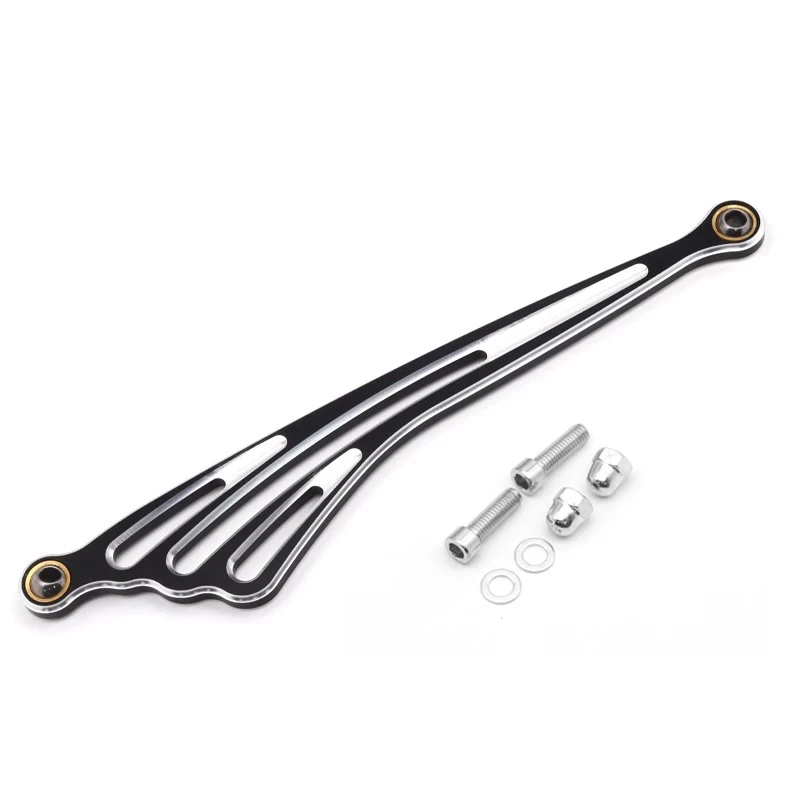 Alavanca de mudança usinada cnc e biela para harley-davidson street road glide road king softail fat boy peças de motocicleta