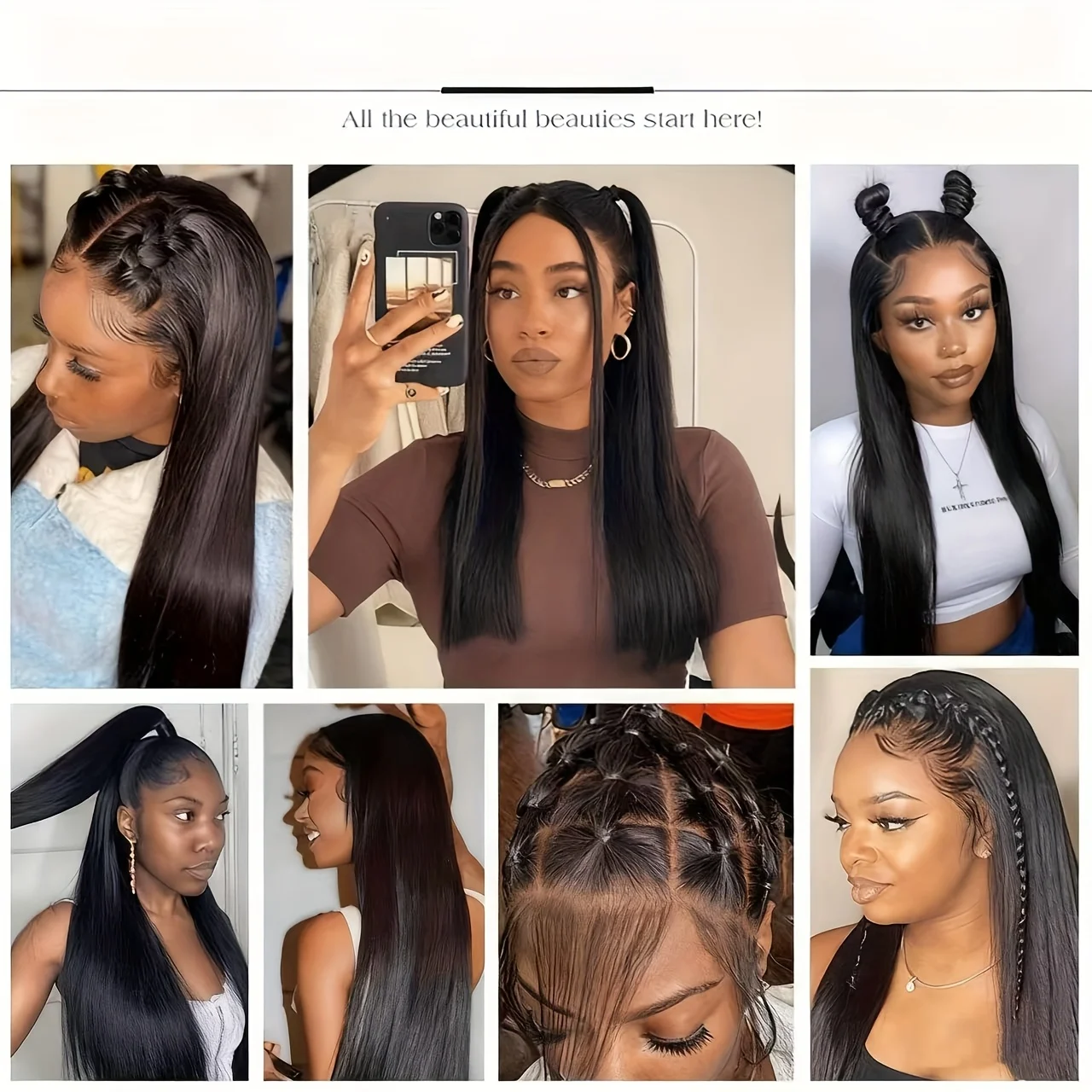 13x4 مستقيم الدانتيل شعر مستعار أمامي 13x6 HD شفاف البرازيلي 30 40 بوصة خصلات الشعر المستعار الإنسان للنساء السود شعر مستعار بدون صمغ